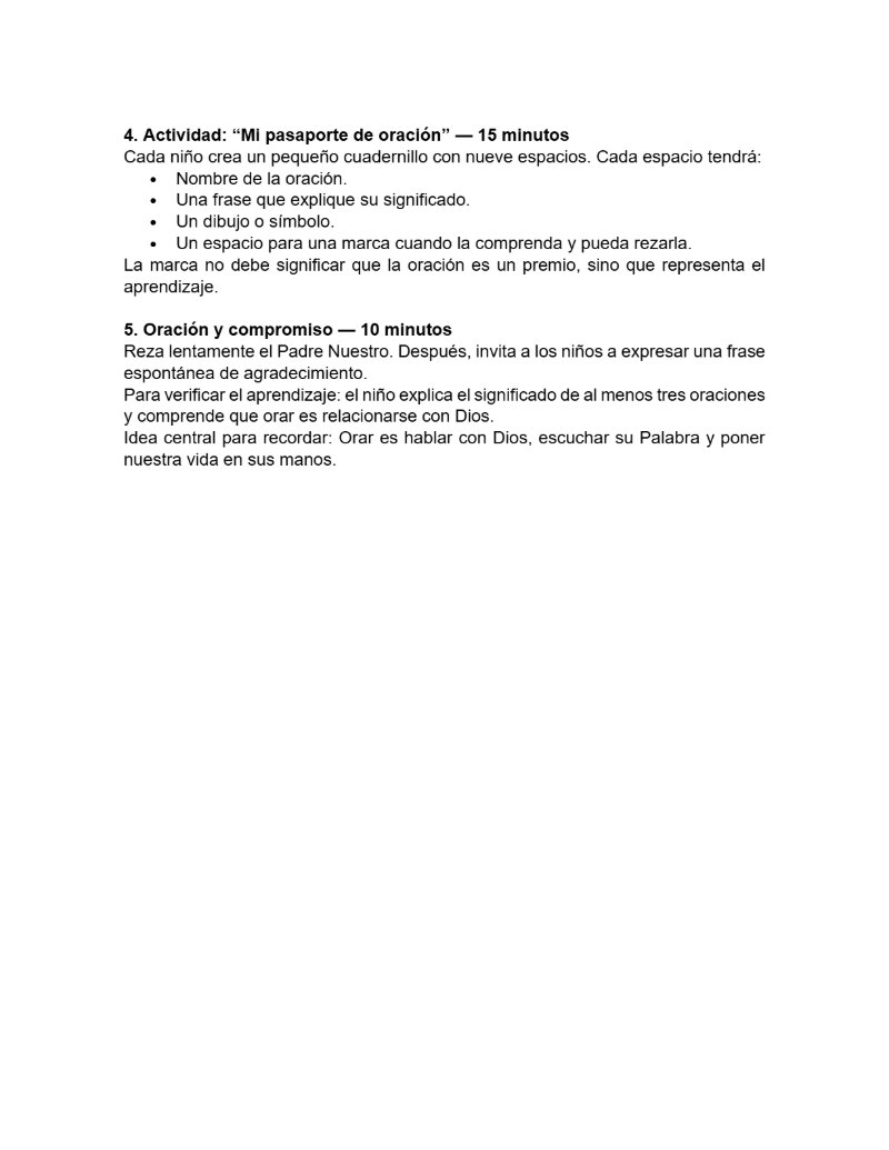 CATEQUESIS PRIMERA COMUNIÓN - GUÍA DEL CATEQUISTA — page 36