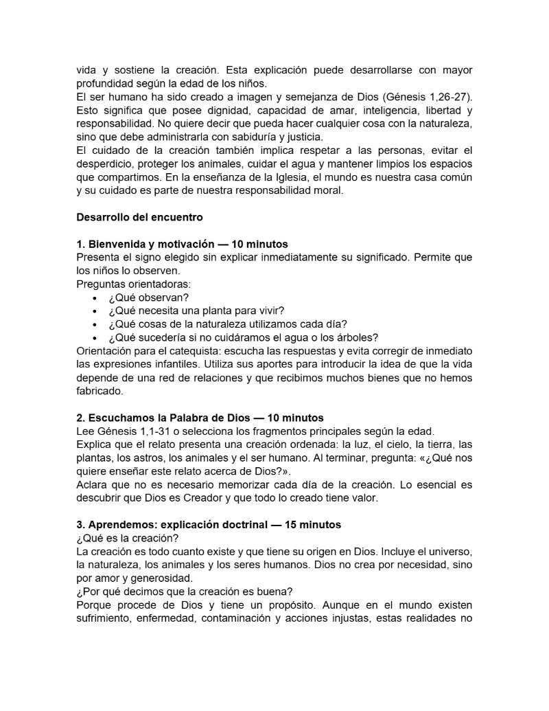 CATEQUESIS PRIMERA COMUNIÓN - GUÍA DEL CATEQUISTA — page 6