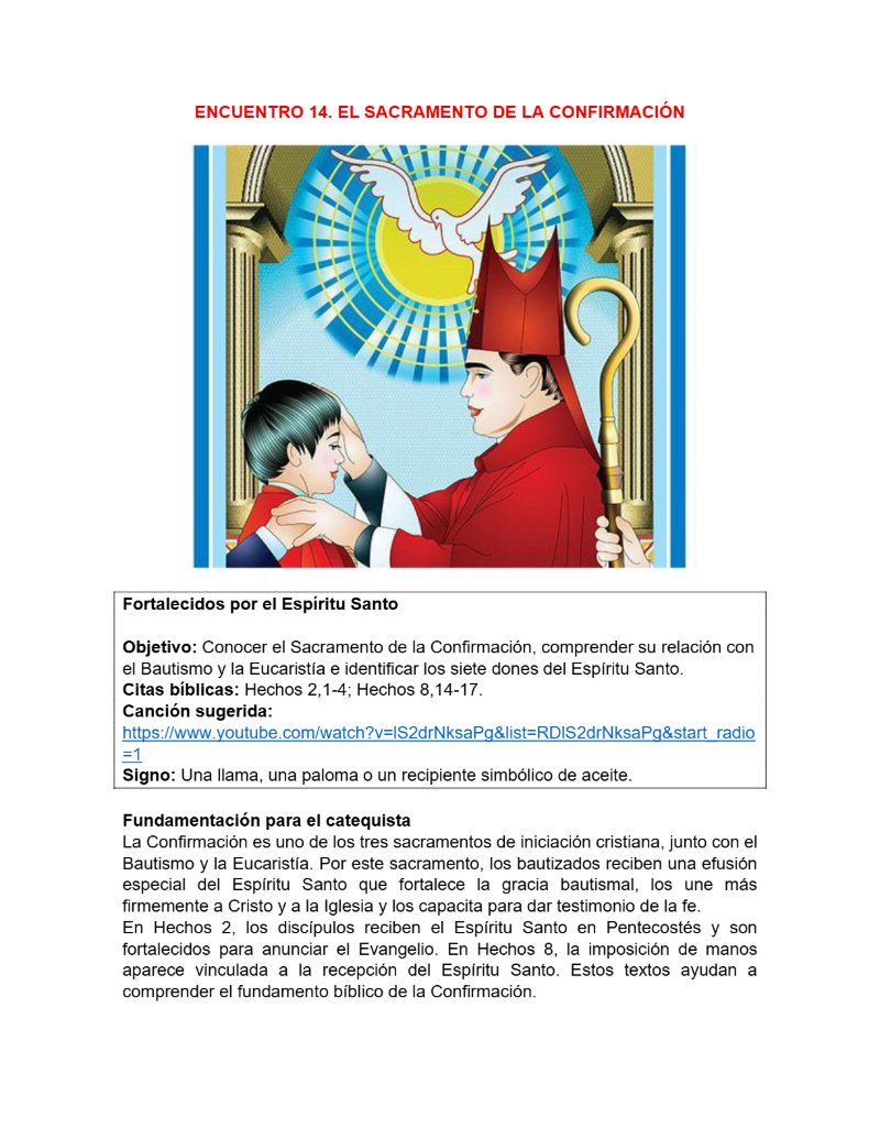 CATEQUESIS PRIMERA COMUNIÓN - GUÍA DEL CATEQUISTA — page 52