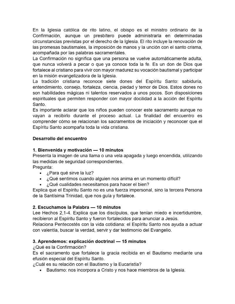 CATEQUESIS PRIMERA COMUNIÓN - GUÍA DEL CATEQUISTA — page 53