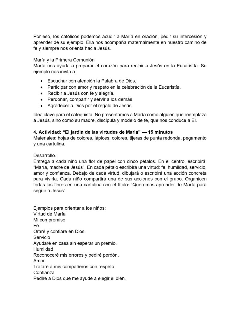 CATEQUESIS PRIMERA COMUNIÓN - GUÍA DEL CATEQUISTA — page 60