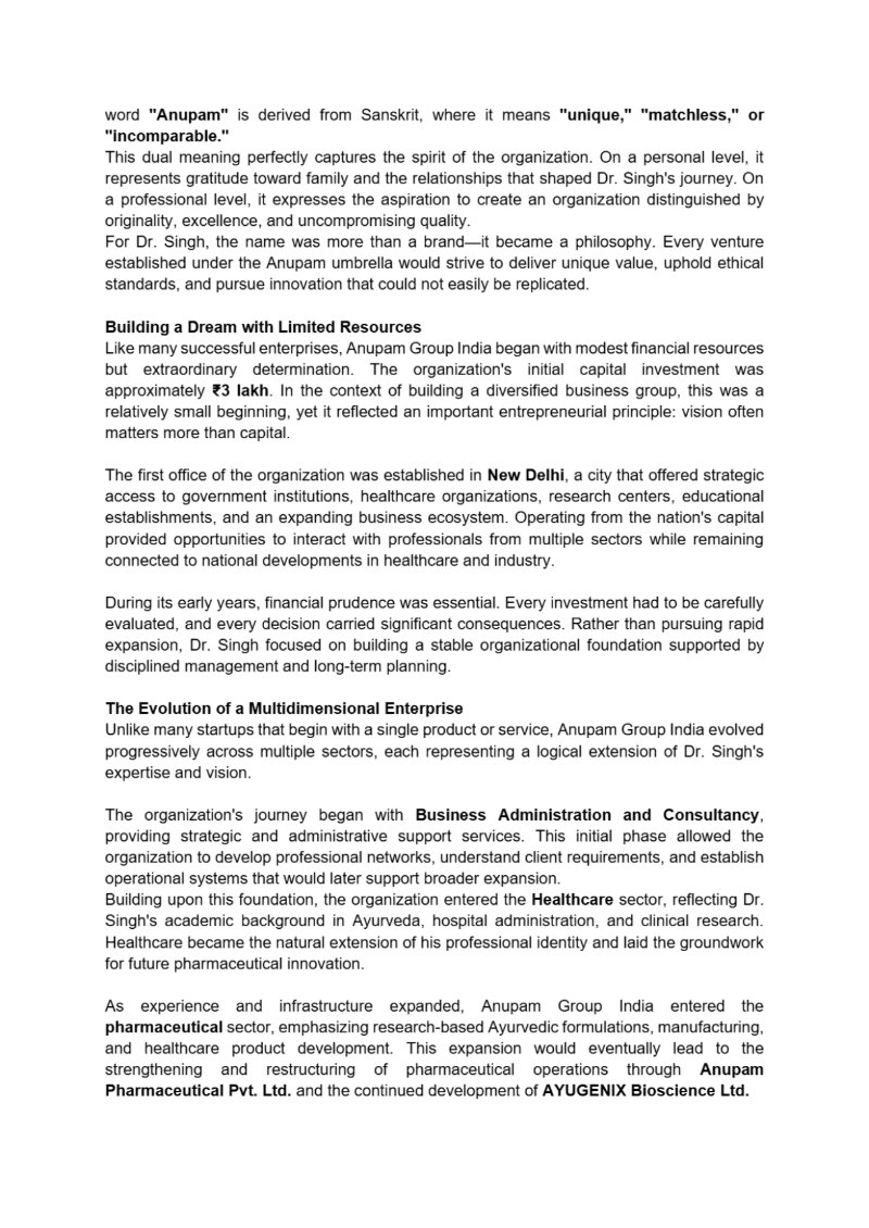 Dr. Lovekush Singh – The Visionary of Science, Innovation, and Ayurveda — page 25