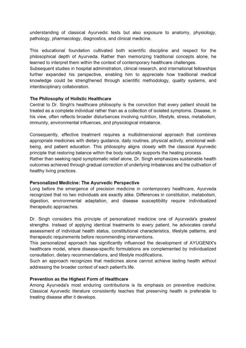 Dr. Lovekush Singh – The Visionary of Science, Innovation, and Ayurveda — page 39