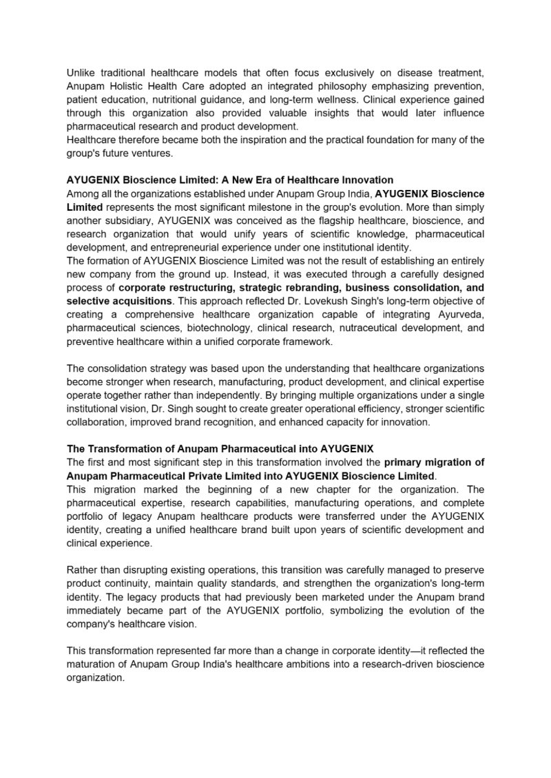 Dr. Lovekush Singh – The Visionary of Science, Innovation, and Ayurveda — page 44