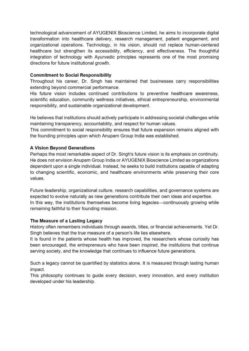 Dr. Lovekush Singh – The Visionary of Science, Innovation, and Ayurveda — page 56