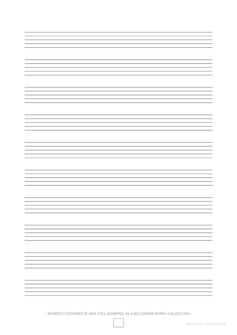 His Music Notebook — page 11