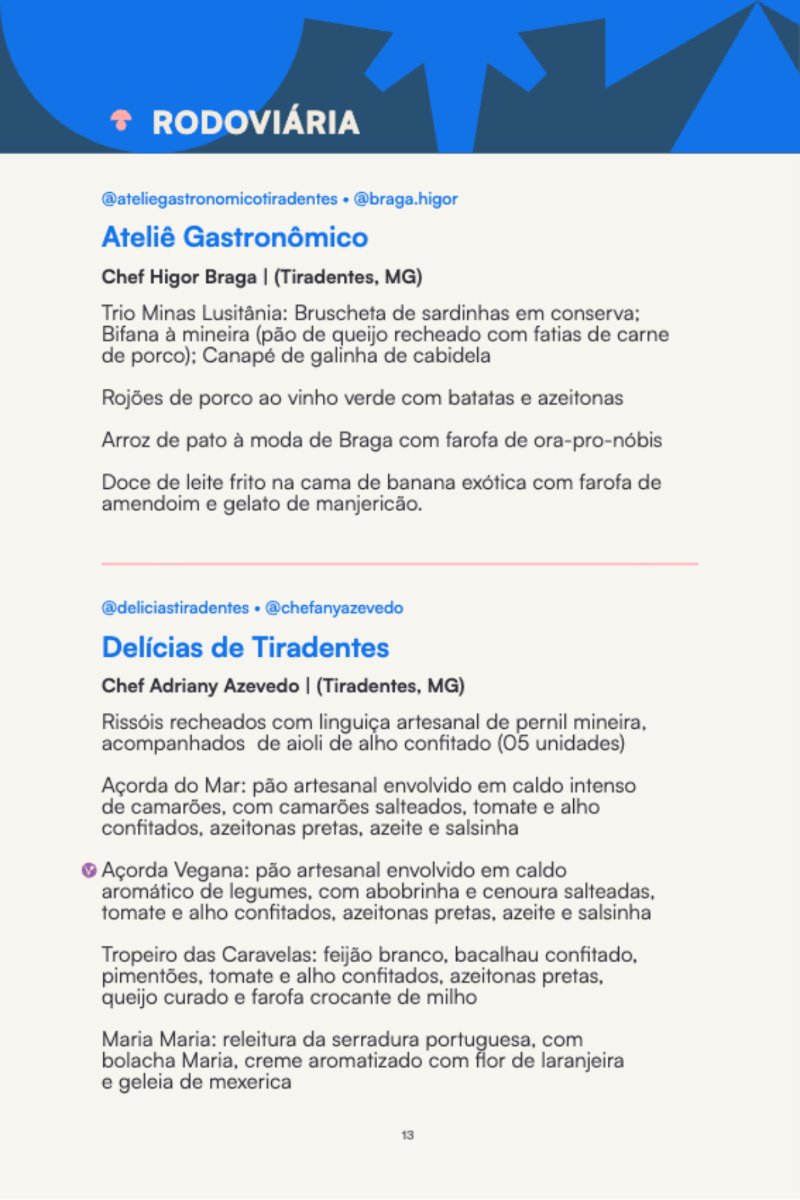 Festival Cultura e Gastronomia de Tiradentes 2026 — page 13
