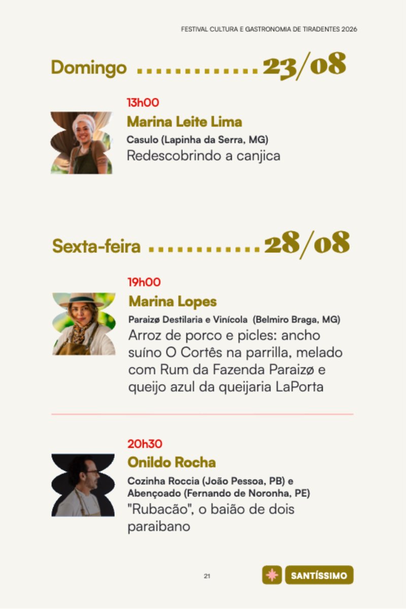 Festival Cultura e Gastronomia de Tiradentes 2026 — page 21