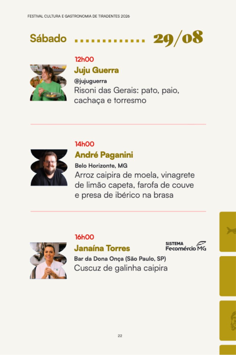 Festival Cultura e Gastronomia de Tiradentes 2026 — page 22