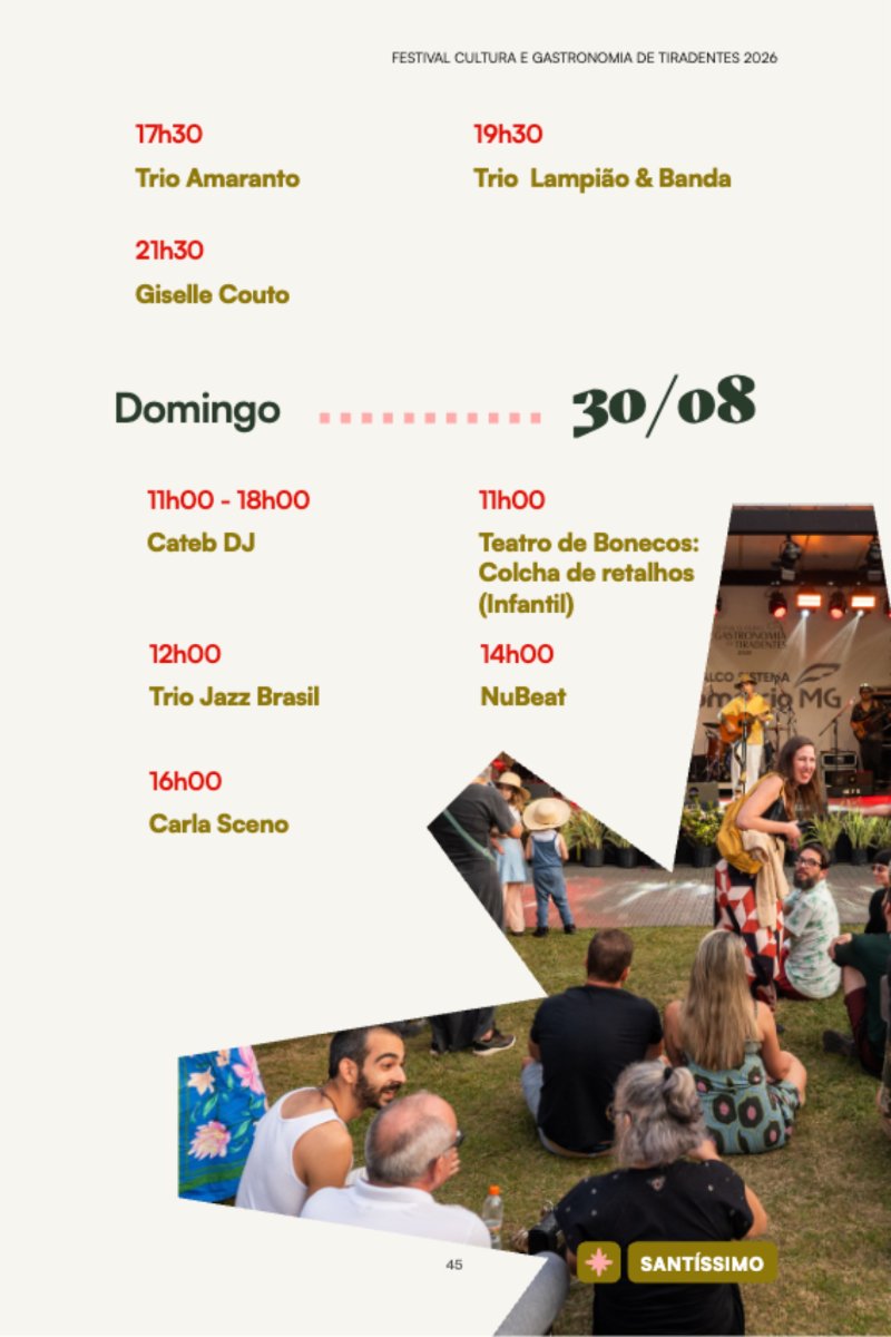 Festival Cultura e Gastronomia de Tiradentes 2026 — page 45