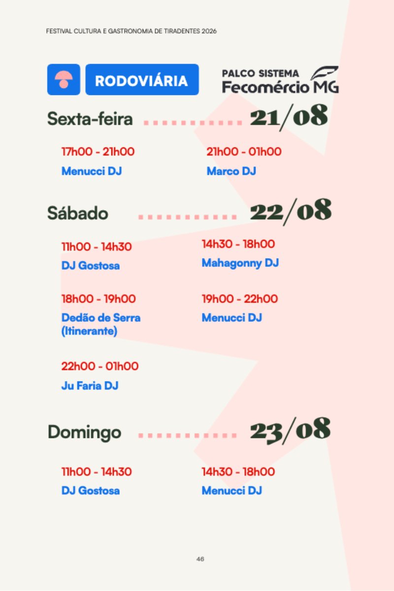 Festival Cultura e Gastronomia de Tiradentes 2026 — page 46