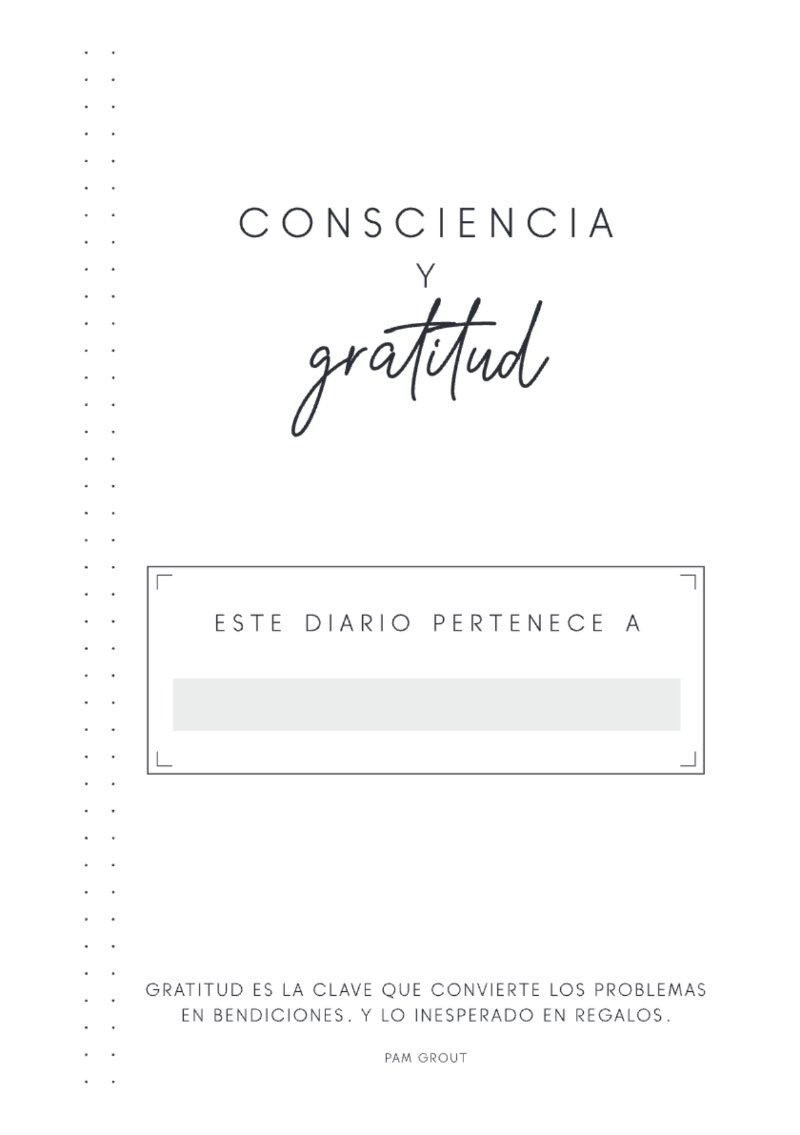 DIARIO DE GRATITUD — page 1