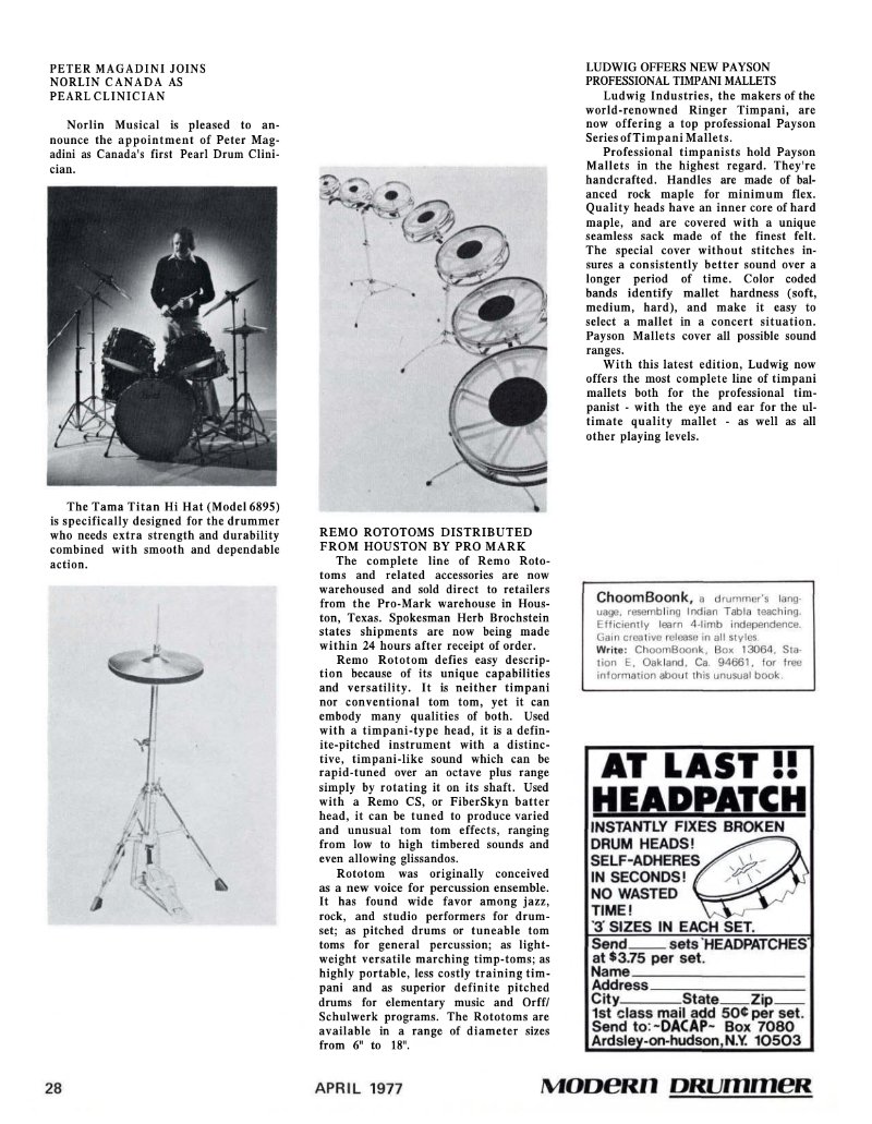 Modern Drummer - Roy Burns — page 11