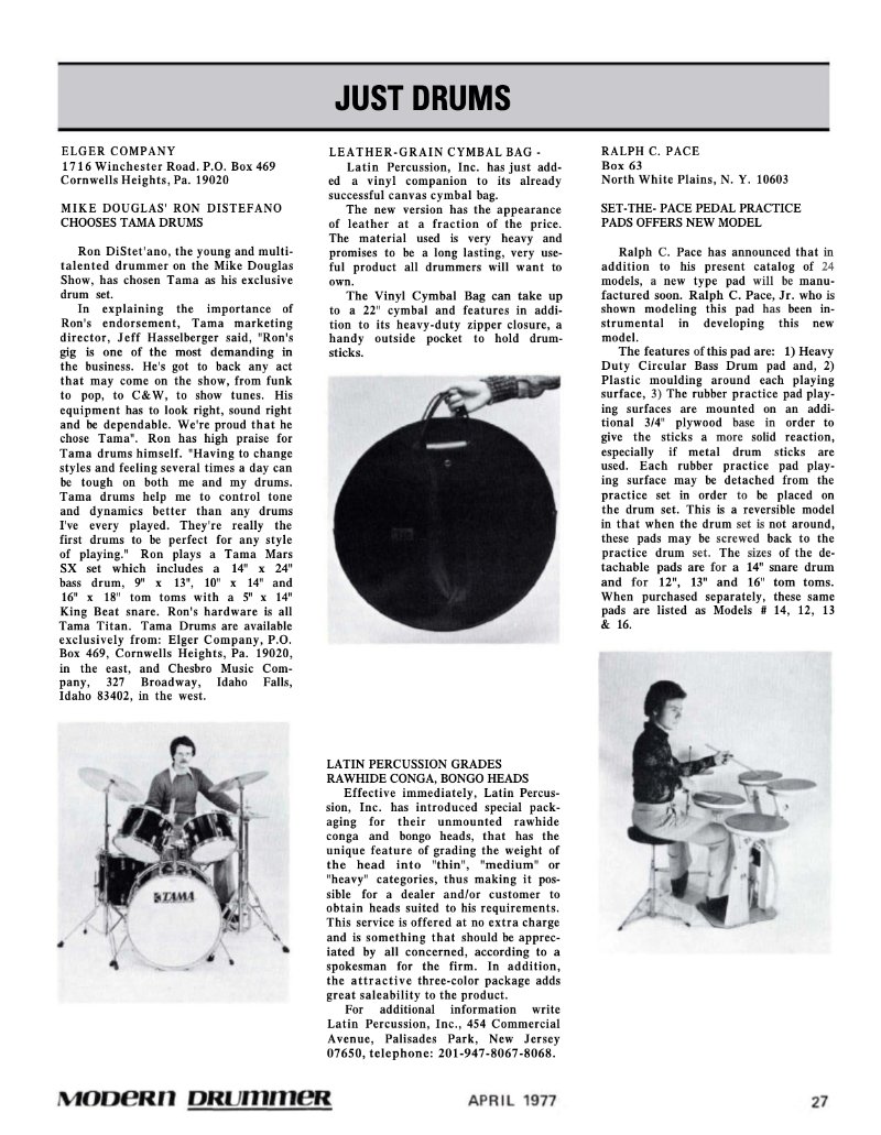 Modern Drummer - Roy Burns — page 10