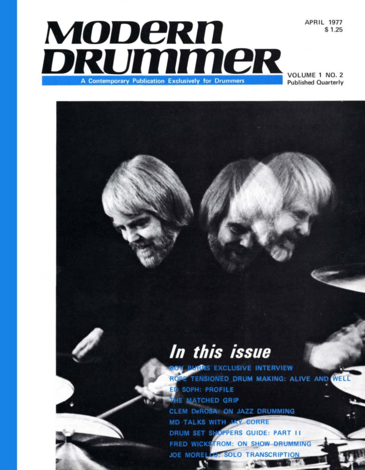 Modern Drummer - Roy Burns