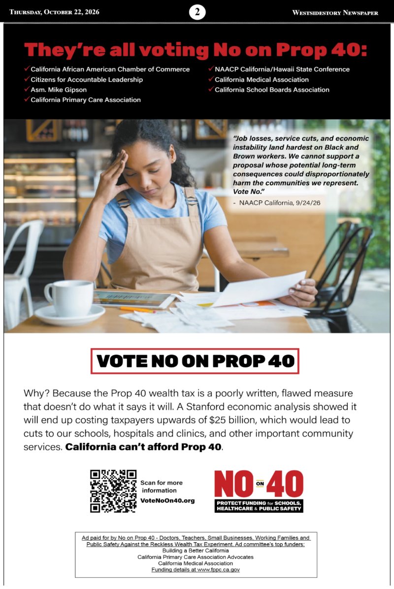 October 22 | Volume 40 No. 32 — page 2