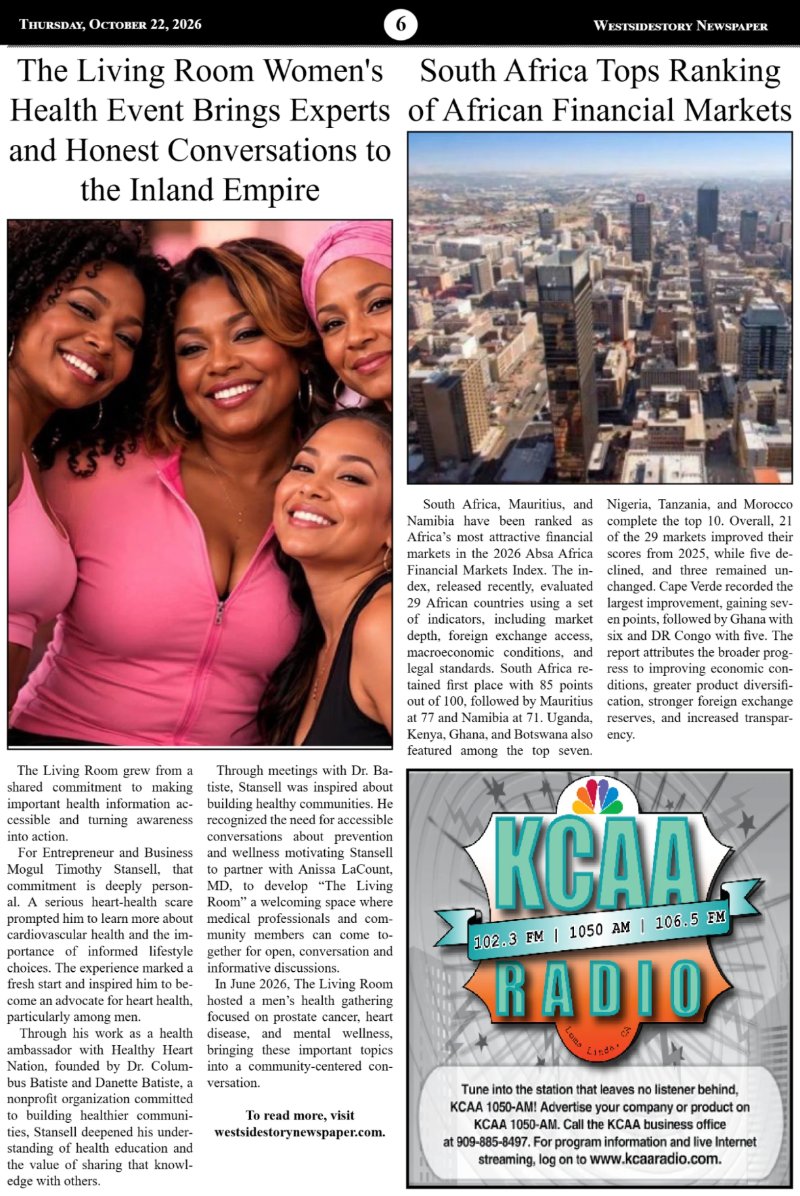October 22 | Volume 40 No. 32 — page 6