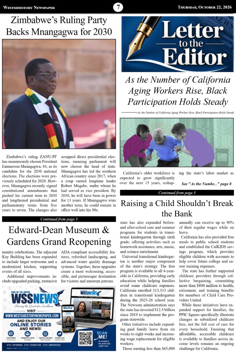 October 22 | Volume 40 No. 32 — page 7