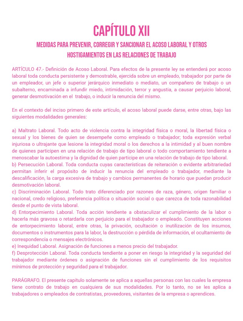Reglamento Interno La Cositería de Mc — page 16