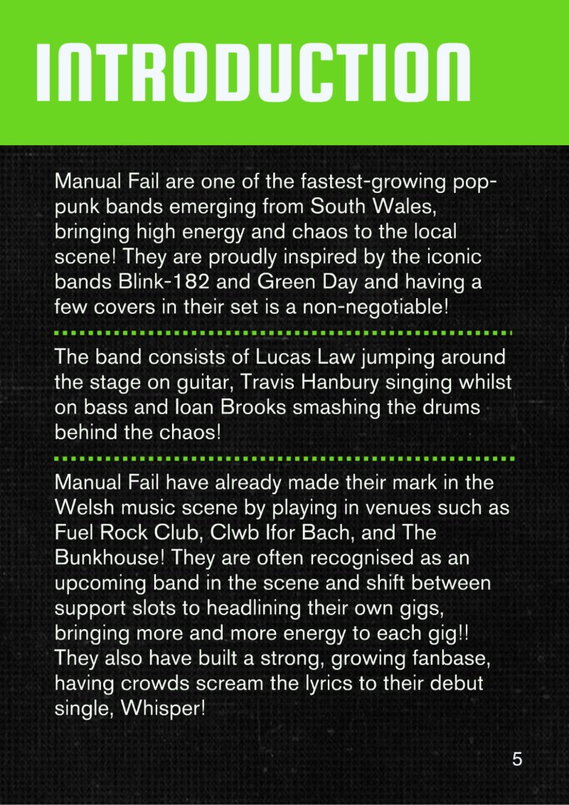 Manual Fail Magazine · Issue #2 — page 5