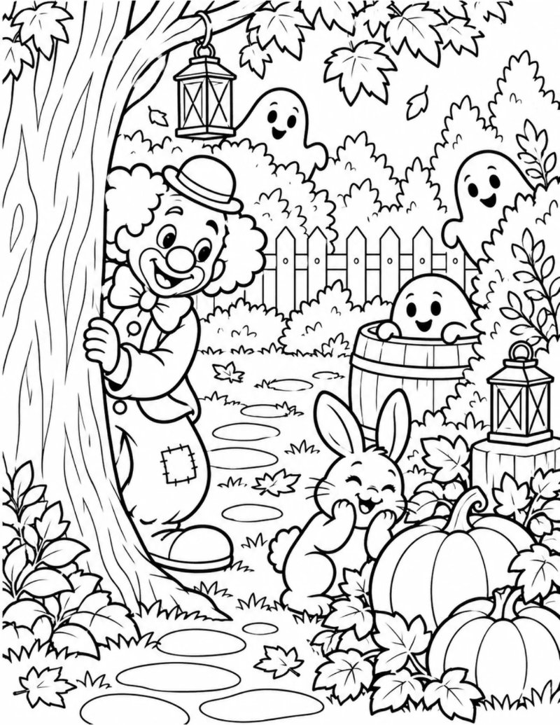 Coloring Book 31 Páginas (US carta) con portada color — page 19