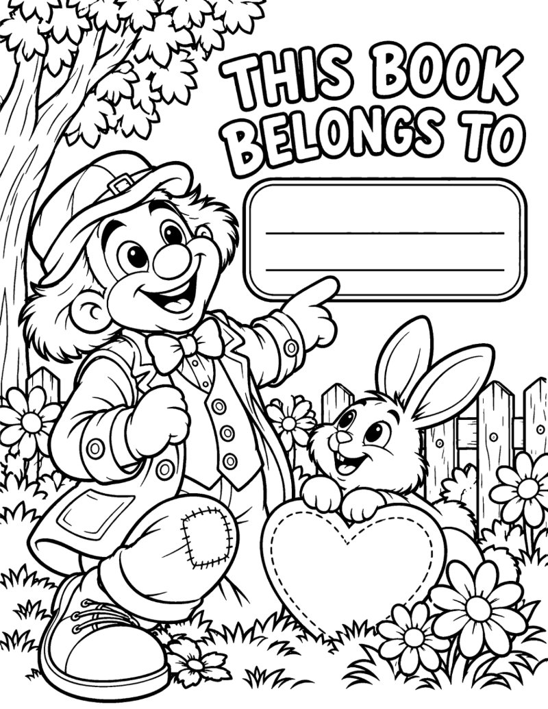 Coloring Book 31 Páginas (US carta) con portada color — page 3