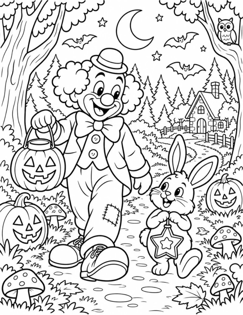 Coloring Book 31 Páginas (US carta) con portada color — page 31