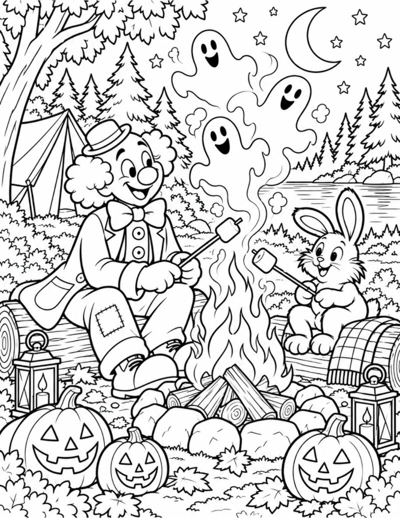 Coloring Book 31 Páginas (US carta) con portada color — page 38