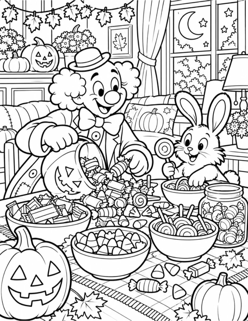 Coloring Book 31 Páginas (US carta) con portada color — page 40