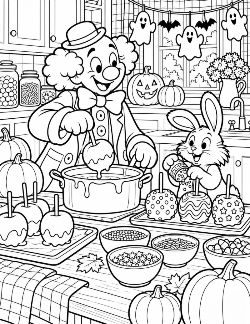 Coloring Book 31 Páginas (US carta) con portada color — page 44