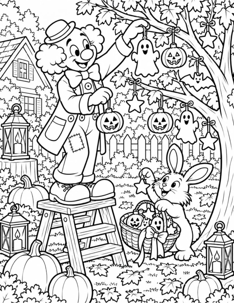 Coloring Book 31 Páginas (US carta) con portada color — page 45