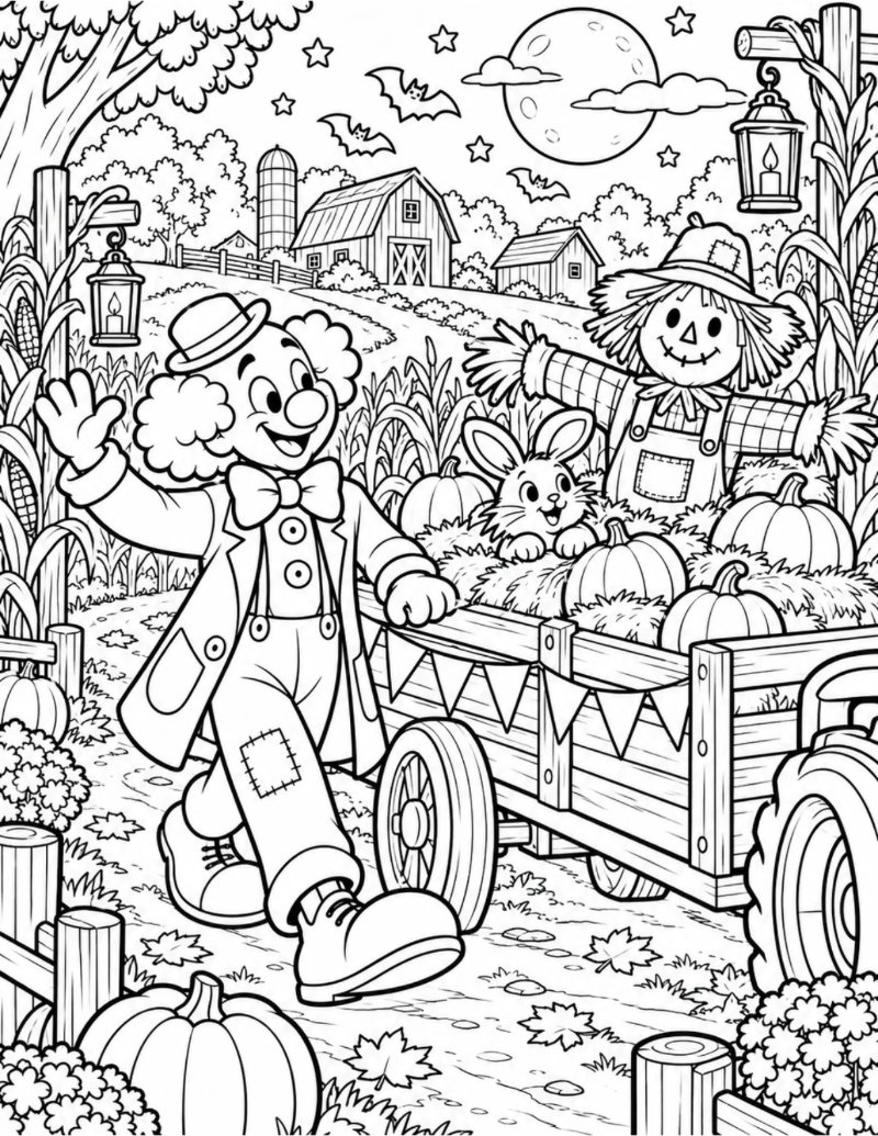 Coloring Book 31 Páginas (US carta) con portada color — page 47