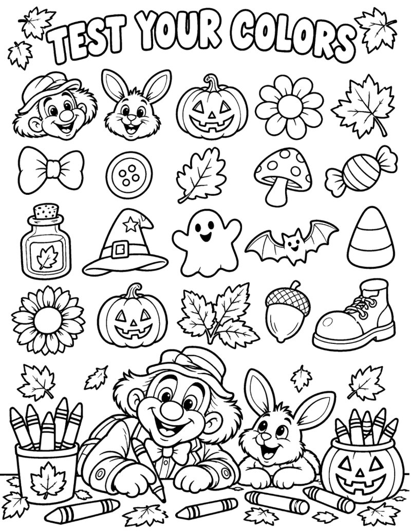 Coloring Book 31 Páginas (US carta) con portada color — page 6