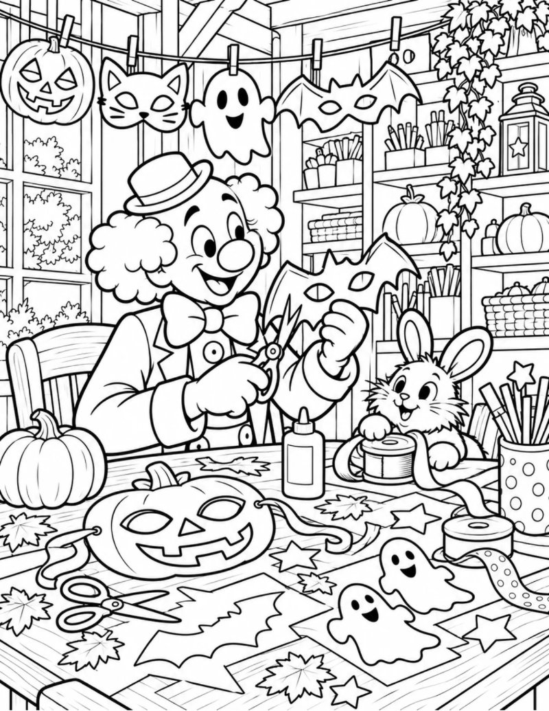 Coloring Book 31 Páginas (US carta) con portada color — page 51