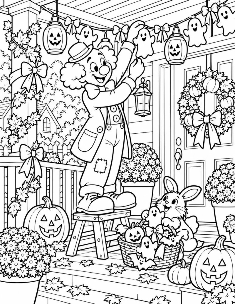 Coloring Book 31 Páginas (US carta) con portada color — page 53