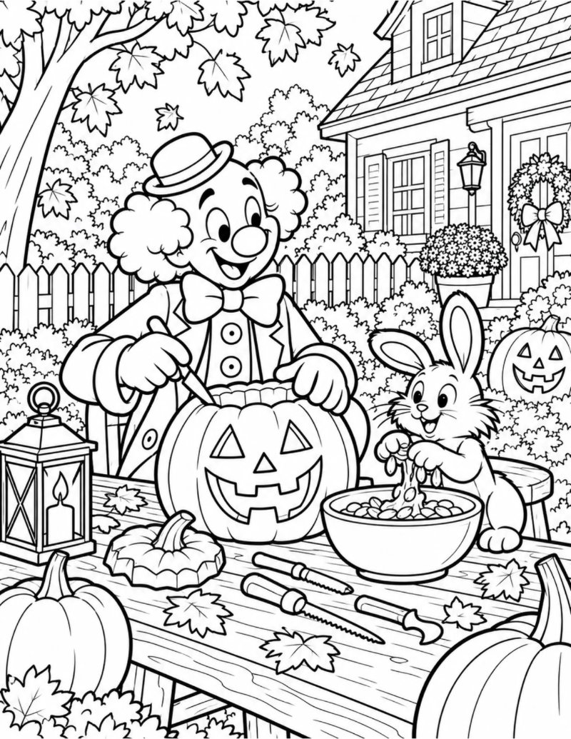 Coloring Book 31 Páginas (US carta) con portada color — page 54