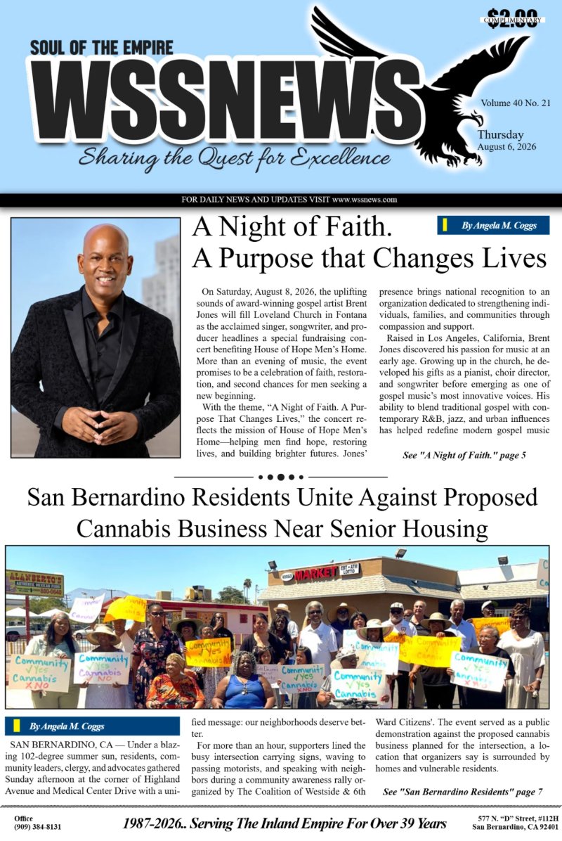 Thursday, August 6 |  Volume 40 No.21 — page 1