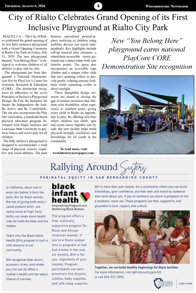 Thursday, August 6 |  Volume 40 No.21 — page 4