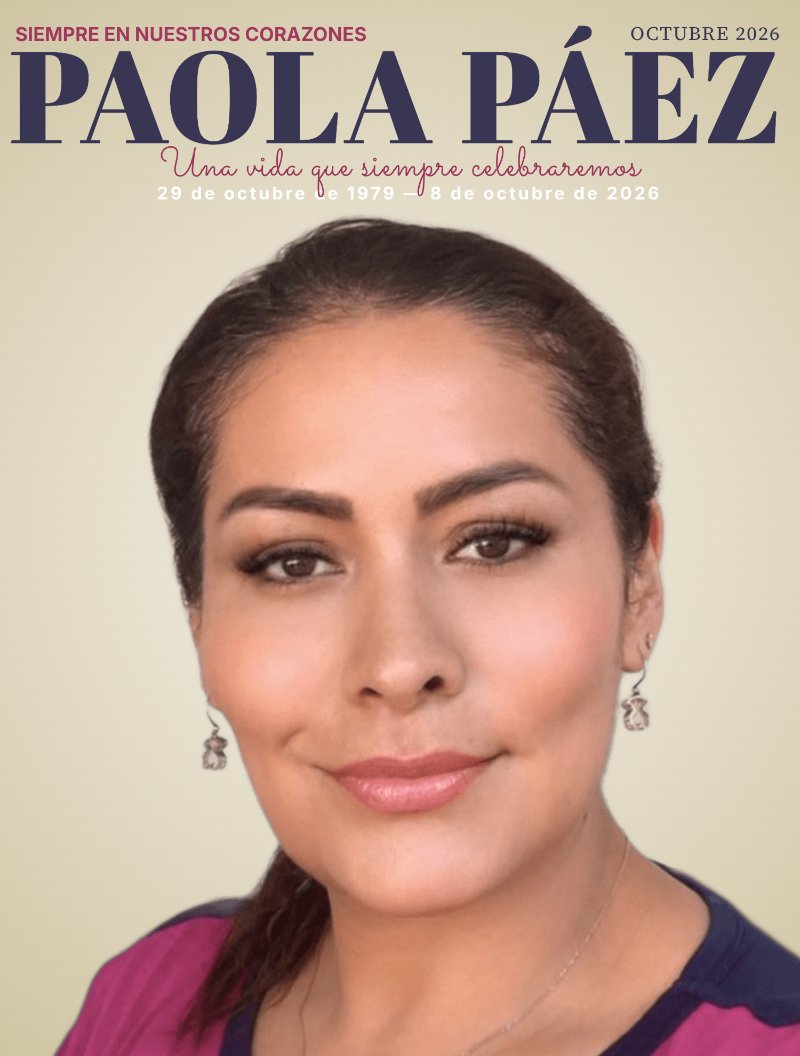 Paola Páez — En memoria — page 1