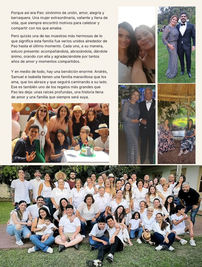 Paola Páez — En memoria — page 15