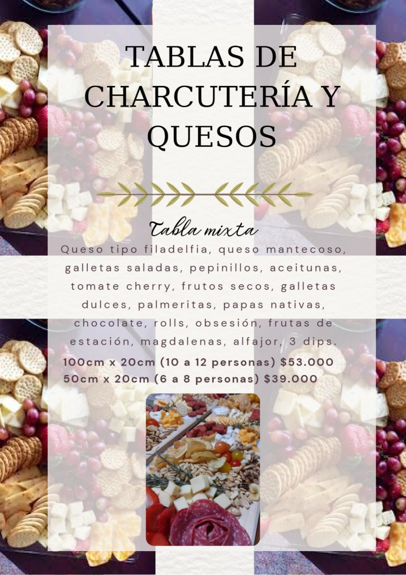 Copia de Menú Día de la Madre  Elegante Floral Verde y Rosa — page 17