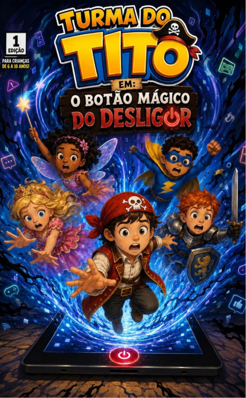 Turma do Tito em: O botão mágico do desligar — page 1