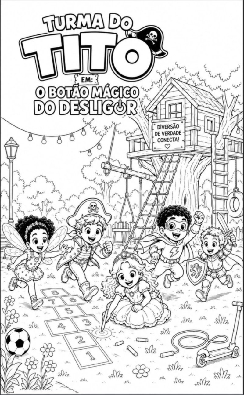 Turma do Tito em: O botão mágico do desligar — page 31