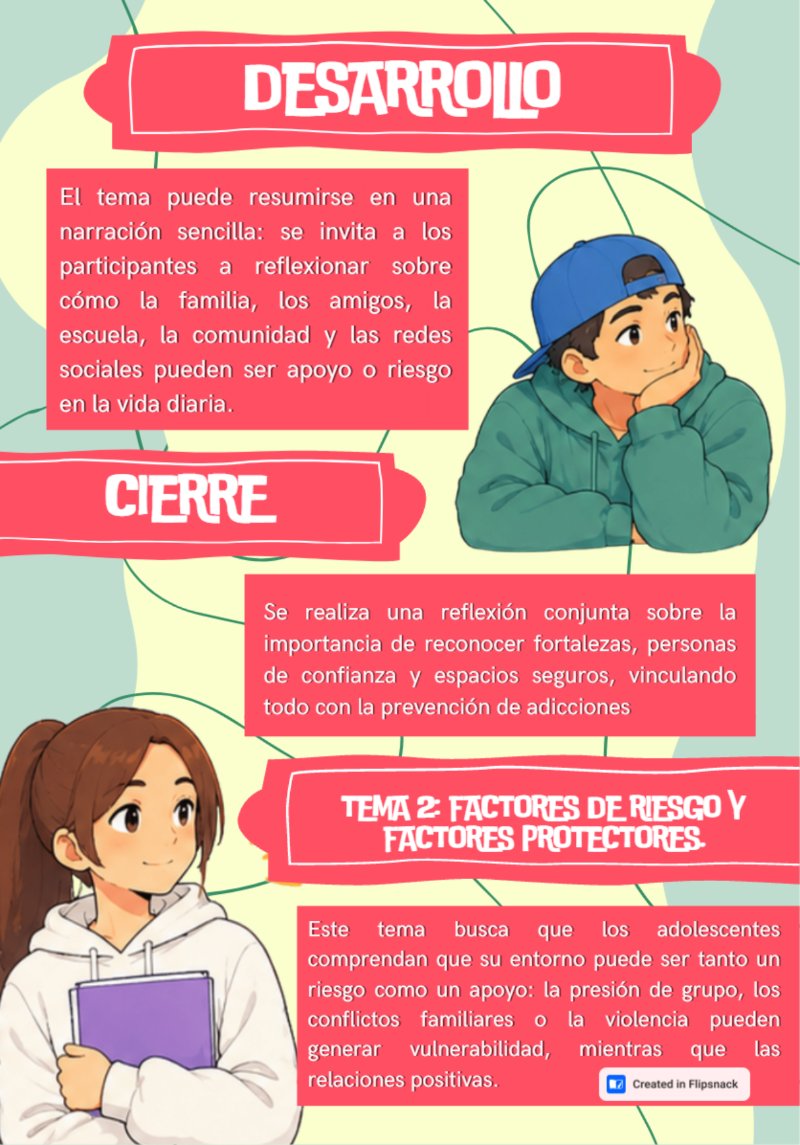 Guia prevencion de adicciones a nivel secundaria — page 13