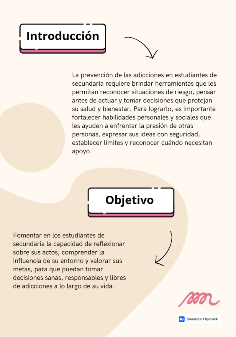 Guia prevencion de adicciones a nivel secundaria — page 17