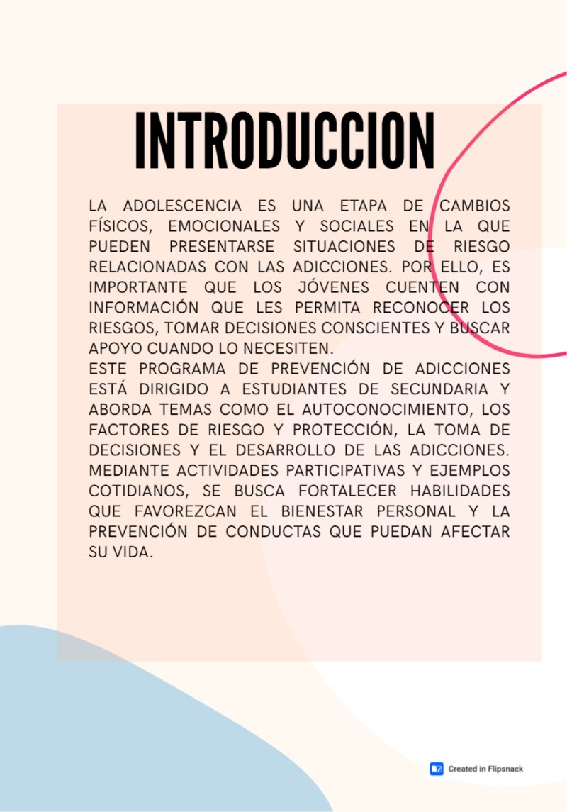 Guia prevencion de adicciones a nivel secundaria — page 3