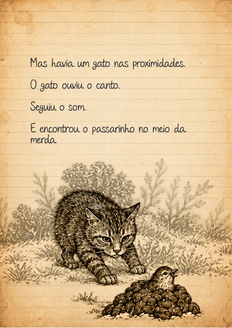 O Passarinho, a Vaca e o Gato — page 9