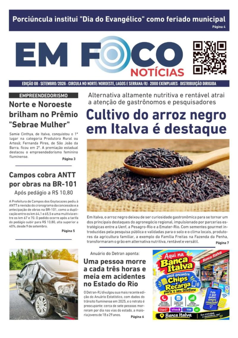 Jornal Em Foco - Edição nº 08. — page 1