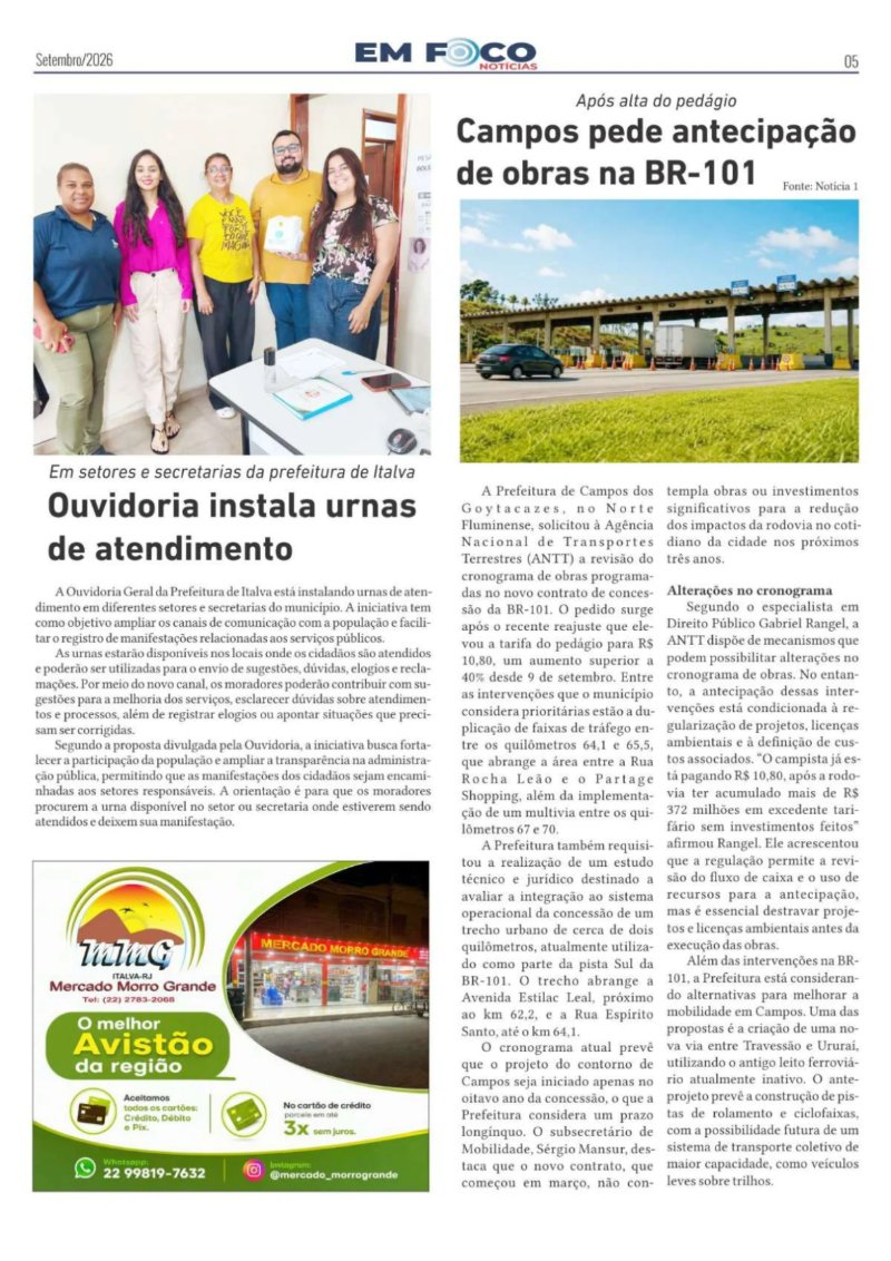 Jornal Em Foco - Edição nº 08. — page 5