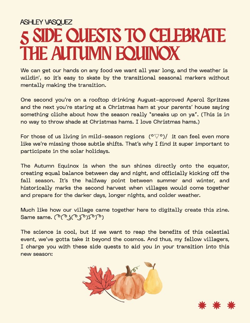 Whimsi Radical Fall Equinox Zine — page 6